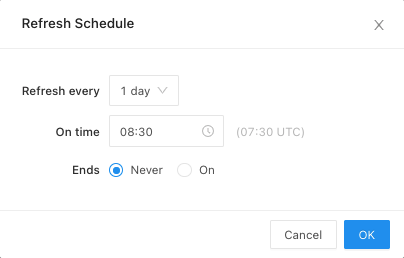 2021-08-03 Auto Refresh Schedule